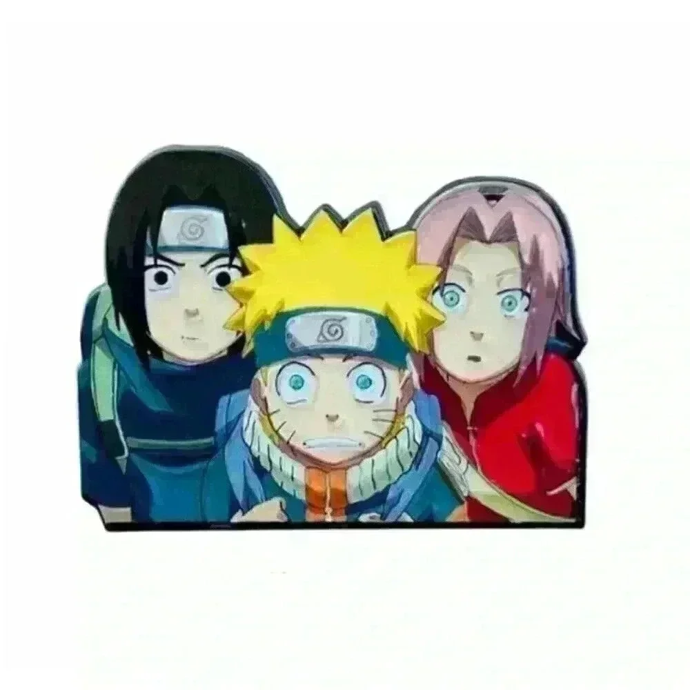 Naruto, Sasuke, and Sakura Team 7 Youthful Enamel Pin - Nostalgic Anime Pin - Picture 2 of 4